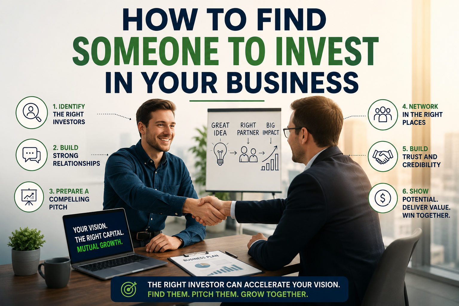 How to Find someone to invest